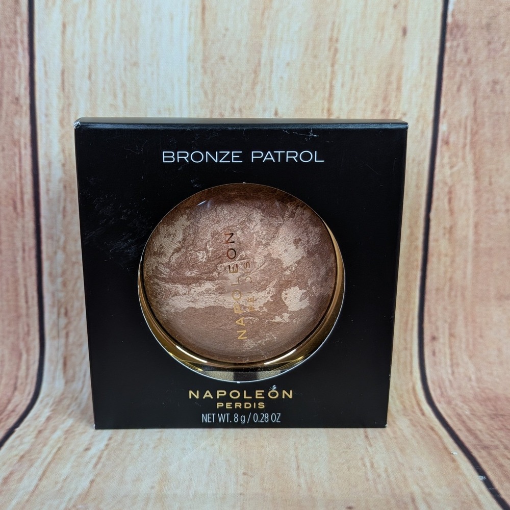 Napoleon Perdis Bronze Patrol Baked Bronzing Powder 8g Shimmer Luminous Finish